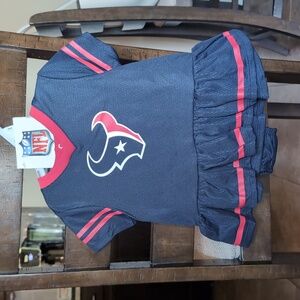 NFL Baby Houston Texans Navy Blue Dress